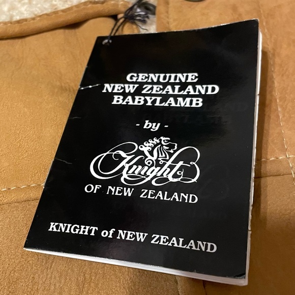 NWT Women’s Knight of New Zealand Lambskin Vest Size M - Picture 9 of 12
